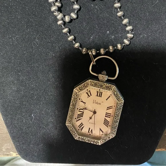 Vivani | Accessories | Vivani Ladies Marcasite Watch Pendant  display picture 1